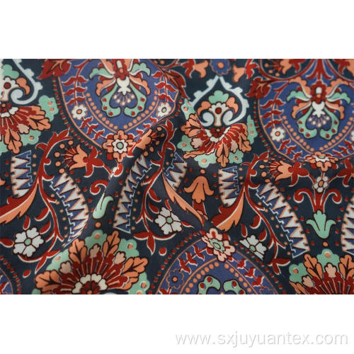 75D Polyester Classic Moss Crepe Print Fabric